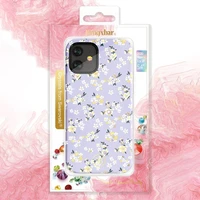 Kingxbar Blossom dėklas dekoruotas originaliais Swarovski kristalais iPhone 12 mini įvairiaspalvis (Gardenija)