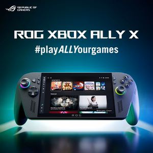 ASUS ROG Xbox Ally X RC73XA-NH011W nešiojama žaidimų konsolė 17.8 cm (7") 1 TB jutiklinis ekranas Wi-Fi juodas