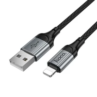 Kabelis USB-C į Lightning Hoco PD 27W 1,5 m X121 juodas