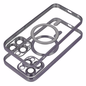 „Electro Mag Cover“ dėklas, skirtas „iPhone 17 Pro / 18 Pro“, suderinamas su „MagSafe“ – juodas