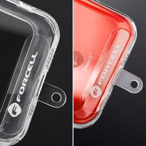 FORCELL F-DESIGN L8X36 riešo telefono virvelė su reguliuojamu ilgiu (maks. 18cm kilpoje) rožinė balta
