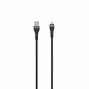 SEEK TOTI USB-A į Lightning, 2 m pynimo laidas 2A (ne-MFI), juodas