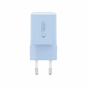 Tech-Protect NCM33W 2 jungčių PD33W/QC3.0 sieninis įkroviklis - mėlynas