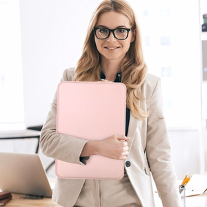 Tech-Protect neopreninis nešiojamojo kompiuterio dėklas 13" - rožinis