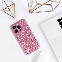 Flash dėklas telefonui Iphone 13 Pro Max šviesiai rožinė