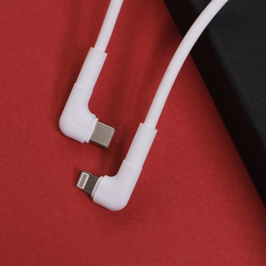 Maxlife MXUC-09 kampinis kabelis USB-C - Lightning 1,0 m 27W baltas