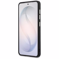 Guess dėklas 4G Embossed Ring MagSafe for Samsung Galaxy S26 Plus juodas