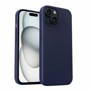 Aukey PC-GJ10B dėklas telefonui iPhone 15 Plus (audros mėlyna)