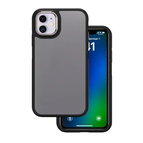 Crystal Black dėklas telefonui iPhone 11 pilkas