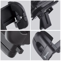 FORCELL F-GRIP Regular 27 cm automobilio laikiklis priekinio stiklo / prietaisų skydelio / oro angai juodas