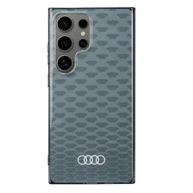 Audi IML Siuvinėjimo raštas Magnetinis dėklas telefonui S24 Ultra S928 pilkas/pilkas kietas dėklas AU-IMLMS24U-Q5/D3-GY