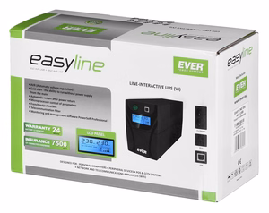 Ever EASYLINE 850 AVR USB Line-Interactive 0.85 kVA 480 W 2 AC lizdai