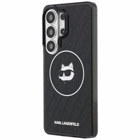 Karl Lagerfeld IML Repeated Choupette MagSafe Dėklas for Samsung Galaxy S26 Ultra - juodas