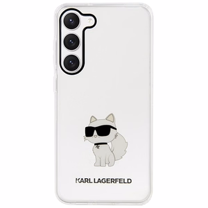 Karl Lagerfeld KLHCS23MHNCHTCT S23+ S916 permatomas kietasis dėklas Ikonik Choupette
