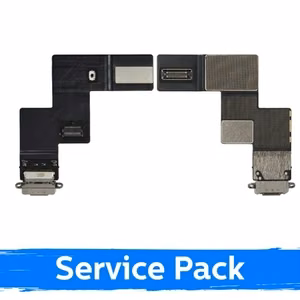 Разъём зарядки совместимый с Apple iPad Air 13 (2025) с шлейфом / фиолетовый / (Service Pack) / Wi-Fi