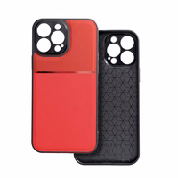 NOBLE dėklas telefonui XIAOMI Redmi Note 14 4G (GLOBAL - 163,25mm x 76,55mm x 8,16mm) raudonas