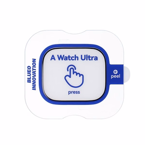 5D Mr. Monkey Apsauginis stiklas - Apple Watch Ultra / Ultra 2 / Ultra 3 juodas (Strong HD)