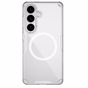 Nillkin Nature TPU Pro чехол совместимый с MagSafe для Samsung Galaxy S26+ белый