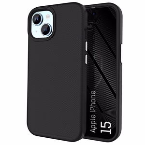 3mk Fortis MagCase dėklas, skirtas iPhone 15, juodas