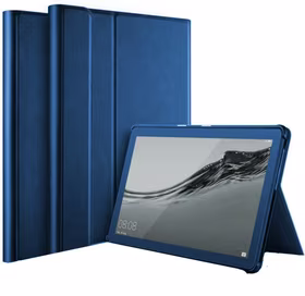 Dėklas Folio Cover Samsung X110/X115 Tab A9 8.7/X130/X135 Tab A11 8.7 tamsiai mėlynas