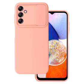 Camshield Minkštas dėklas telefonui Samsung Galaxy A14 4G/5G - rožinis
