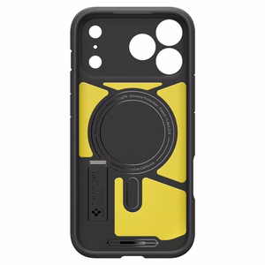 Spigen Tough Armor T MagSafe dėklas, skirtas iPhone 17 Pro Max / 18 Pro Max, grafito spalvos