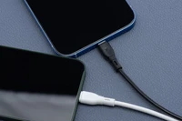 BLUE STAR ECO kabelis 2,4A USB A į Lightning PJ68-24-2.4 1m baltas