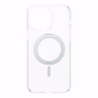 CARE by PanzerGlass dėklas telefonui su stovu MagSafe iPhone 15 Pro Max - sidabrinis
