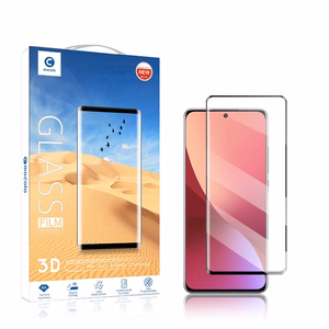Mocolo 3D Full Glue 9H visą ekraną dengiantis grūdintas apsauginis stiklas, skirtas Xiaomi 12 Pro, juodas
