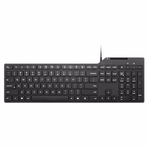 Lenovo USB-A Wired Smartcard Keyboard 5000 Keyboard Wired Estonian Plunger Type Switch Black Brown Box