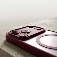 Mag Matt dėklas Samsung Galaxy S24 / S25 kaštoninė