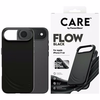 CARE by PanzerGlass Funkcinis FLOW Magnetinis dėklas telefonui iPhone Air - Juodas