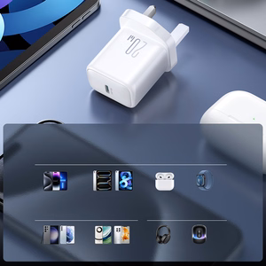 Joyroom JR-TCF20 PD 20W sieninis įkroviklis (JK kištukas) su 1 m USB-C kabeliu - baltas