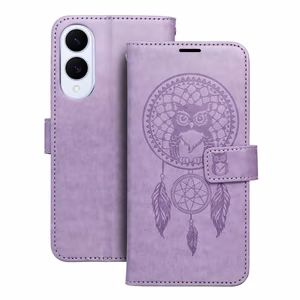 MEZZO Book case for Samsung S25 Edge dreamcatcher purple