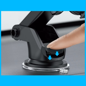 Automobilinis universalus telefono laikiklis Joyroom (JR-ZS259) tvirtinamas ant prietaisų skydelio, juodas