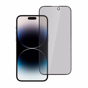 Privacy Glass grūdintas stiklas iPhone 15 PRO MAX, juodas