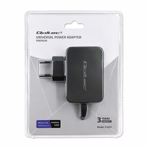 Qoltec 51025 maitinimo adapteris juodas