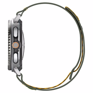 SPIGEN ATHLEX AIR dirželis SAMSUNG GALAXY WATCH 8 / CLASSIC (40 / 44 / 46 MM) ACTIVE žalias