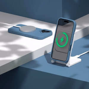 Etteri Silikoninis Mag dėklas for iPhone 17 tamsiai mėlynas