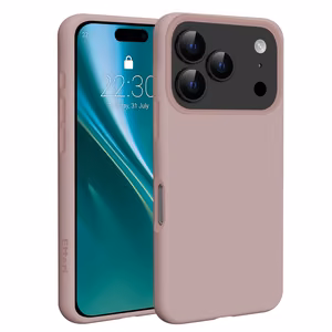 Etteri Silikoninis Mag dėklas skirtas iPhone 17 Pro Max šviesiai rožinis