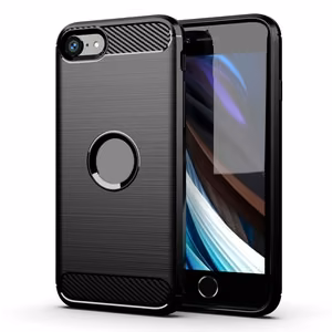 CARBON dėklas telefonui IPHONE 7 Plus / 8 Plus juodas