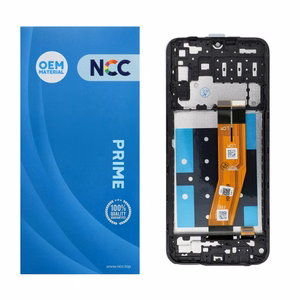 NCC LCD ekranas SAMSUNG A14 4G A145B/P/R OEM su rėmeliu