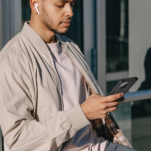 Dux Ducis Skin X2 dėklas telefonui iPhone 14 Pro su magnetine uždanga mėlynas