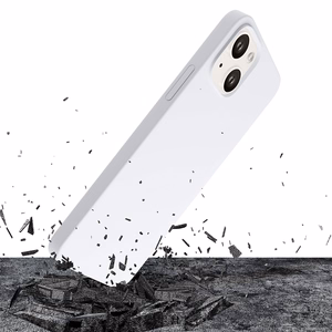 3mk Hardy Silicone MagDėklas iPhone 14 Plus - baltas