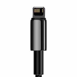 Baseus kabelis Tungsten USB - Lightning 2,0m 2,4A juodas