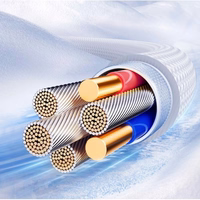 USB Laidas Joyroom "S-A42" Baltas "Type-C" 120cm