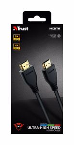 Trust Gaming GXT 731 Ruza – HDMI Type-A laidas, 1,8 m, juodas