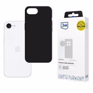 3mk Matt Case Pro для Apple iPhone 16E - матовый чёрный