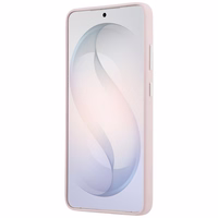 Karl Lagerfeld dėklas Grained Signature Metal Resin Logo Samsung Galaxy S26 Ultra rožinis