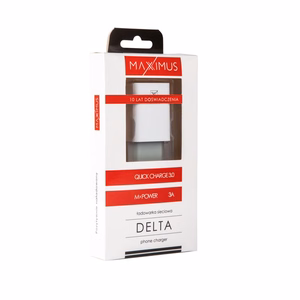 Sieninis įkroviklis Maxximus Delta 3A Quick Charge 3.0 18W